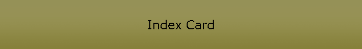 Index Card